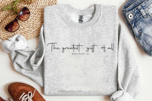Boho Christian SVG: Greatest Gift of All T-Shirt Designs