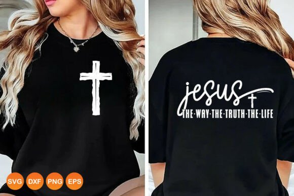 Christian Design Religious SVG, DXF for T-Shirt Designs