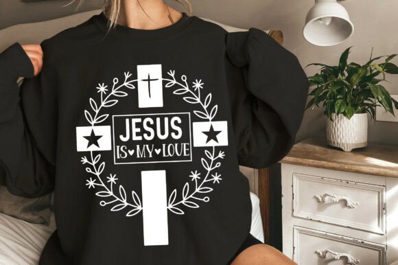 Christian Quotes SVG: Jesus Valentine T-Shirt Designs