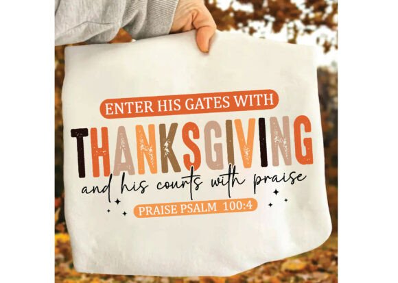 Christian Thanksgiving Jesus SVG PNG