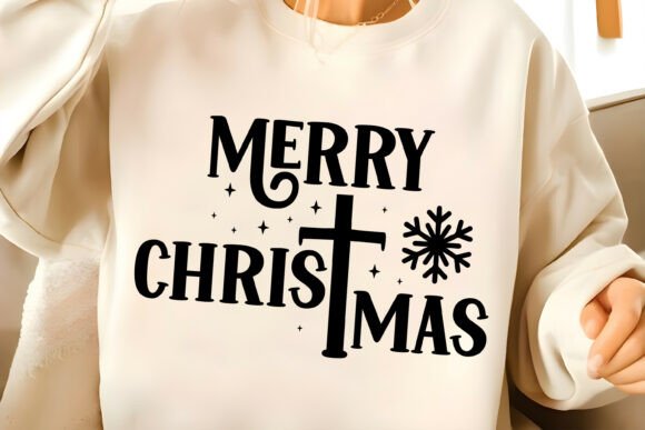 Merry Christmas SVG, Christian SVG & T-Shirt Designs