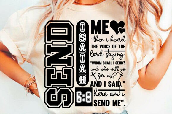 Send Me SVG: Christian & Jesus T-Shirt Designs